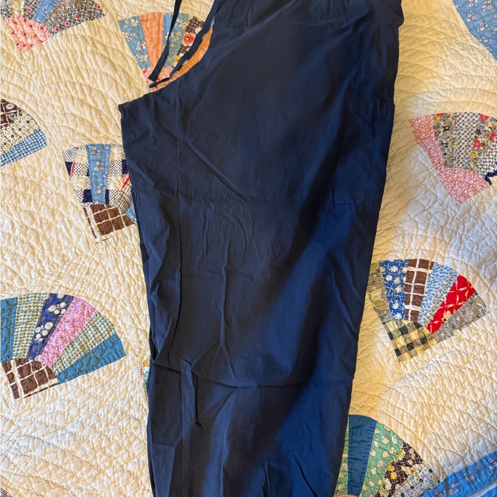 Old Navy Dark Navy Blue Plus Size Cropped Panrs
